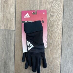 Adidas Black Running Gloves